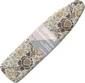 ZCFYGDX Elastic Ironing Board Covers Standard Size, William Morris Prints Ironing Board Straps/Cover and Fastener 17x49 Inch, Strongly Breathable and Doesn't Retain Moisture, Easy Installation