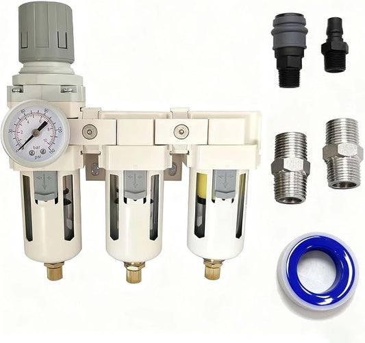 YSIL 3/8''NPT 3 Stage Filter and Regulator by YSIL
