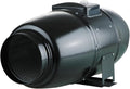 VENTS-US TT Silent M 150-6" Inline Mixed Flow 6” Duct Fan Includes Double-speed capacitor motor with Thermal Overload Protection – UV Resistant, Quiet Operation, Up to 327 CFM