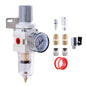 1/4 Inch NPT Air Filter Regulator Combo Piggyback, Air Compressor Water by Unknown