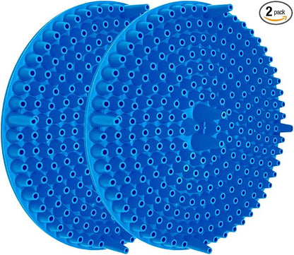 2PCS Car Wash Bucket Grit Trap Insert, 10.2" Vehicle Detailing Washing Filters by Unknown