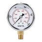 SENCTRL 0-1000 Psi Glycerin Liquid Filled Pressure Gauge, 2.5" Dial Size by senctrl