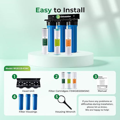 iSpring Chloramine & Heavy Metals Removal Whole House Water Filter System - Image 7