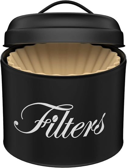Black Basket Coffee Filter Holder by CORTNK