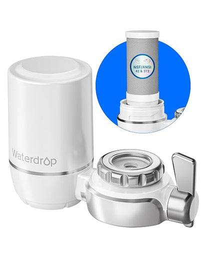 Waterdrop Water Filter for Sink Faucet, NSF Certified Water Purifier, 320 by Waterdrop