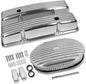 Tall Valve Covers For SBC 283 305 327 350 400 1958-1986 and 12" Oval Air by IMOOA