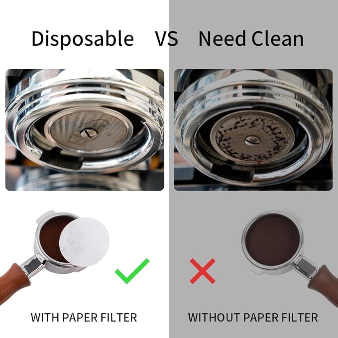 watchget 51mm Espresso Paper Filters - Image 2