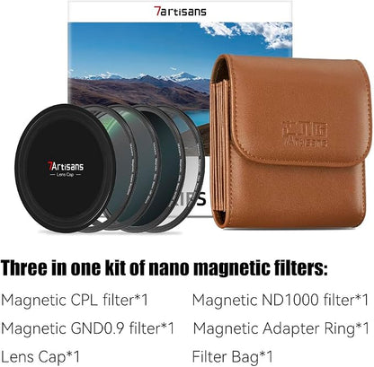 7artisans Nano Magnetic Filter UV Filter ND Light Reduction Filter/CPL - Image 6