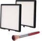 Nail Dust Collector Filters 2 Pack Nail Dust Suction Collector Replacement by HOME