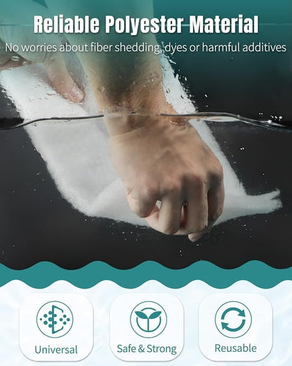Pawfly 79 x 12 Inch White Cuttable Aquarium Filter Pad, 2 Inch Thick High - Image 5