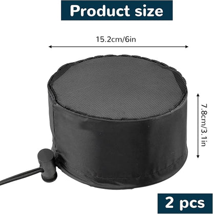 2Pcs 6 Inch Grow Tent Vent Cover Filter, Duct Filter Net - Image 2