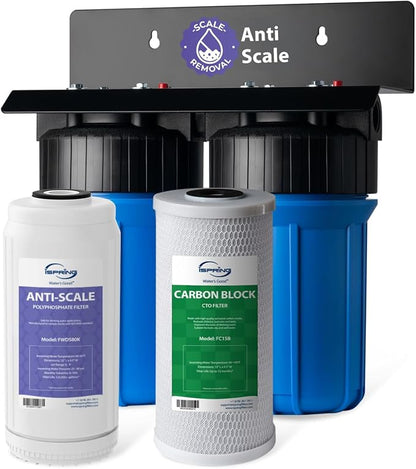 iSpring WGB21B-DS 2-Stage Whole House Water Filtration System, by iSpring