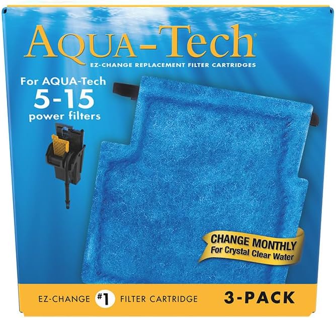 Aqua-Tech EZ-Change No.1 3-Pack Aquarium Filter Cartridge by AQUA-TECH