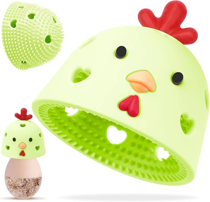 Silicone Egg Brush Cleaner, Egg Washer by TULOBI