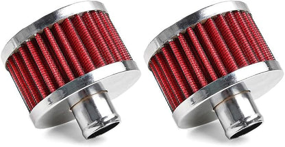 MUGE RACING 23mm Car Air Filter Universal Cold Air Intake Filter High Flow Vent by MUGERACING