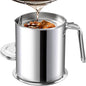 Chihee Grease Container Stainless Steel Bacon Grease Saver by Chihee