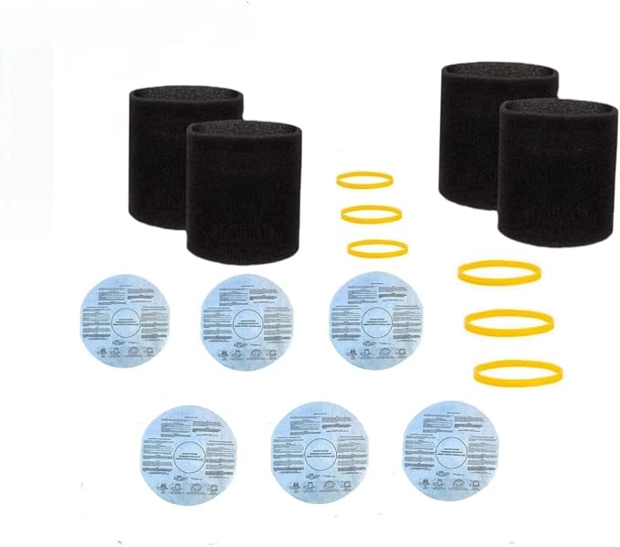 6 pack 90107 dry filter, 6 Pack Retaining Bands by YHMaialan