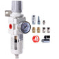 3/8 Inch NPT Air Filter Regulator Combo Piggyback AW3000-03, Air Compressor by Unknown