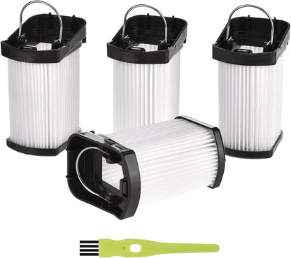 4 Pack Replacement Vacuum Filter by Ginesker