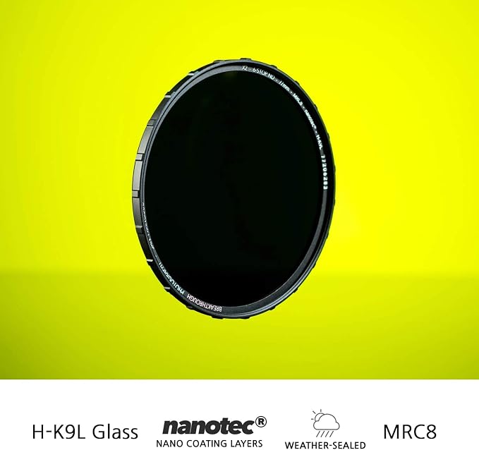 Breakthrough Photography 52mm X2 10-Stop Fixed ND Filter - Image 3