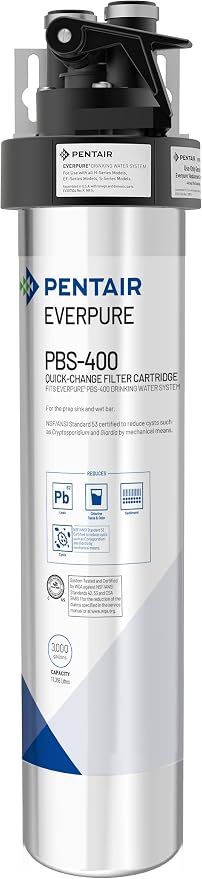 Pentair Everpure PBS-400 Drinking Water System, Includes Filter Head, Filter by Everpure