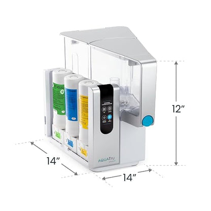AquaTru Classic Countertop Water Purifier | Certified 4-Stage Reverse Osmosis - Image 3