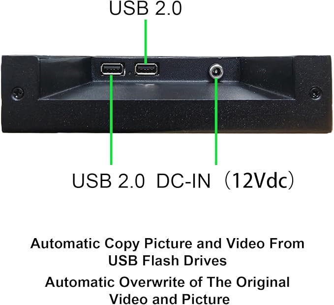 VSDISPLAY 28'' Advertising LCD Monitor 1920x360 IPS Stretched Bar Screen Outdoor High Brightness Support USB Input Auto Copy Autoplay for Supermarket Exhibition Store Advertisement Display