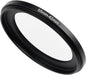 55mm to 42mm Step-Down Ring Filter Adapter, Metal Ring Step-Down Rings Adapter by BETUYESS