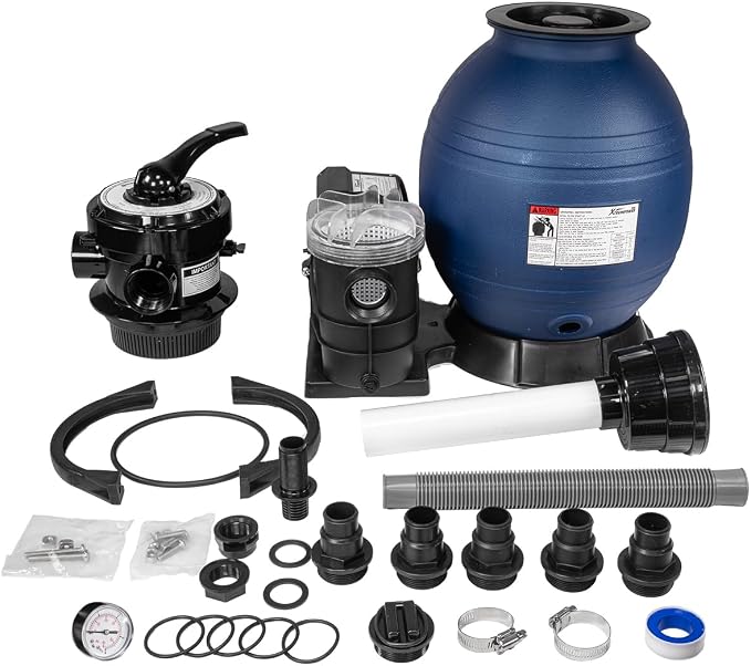 XtremepowerUS High-Flo Sand Filter Pump System 13" Filter Tank 10, 000 Gal - Image 8