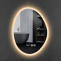 Inner Sand Smart Illuminated LED Bathroom Mirror, Wall Mounted Multifunction by RIFWOVE