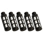 Quickun Plastic Exhaust Air Silencer, 3/8" Air Line Pneumatic Muffler Black Air by VisittheQuickun