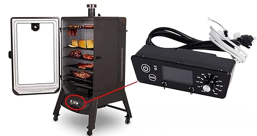 Pit Boss Control Board, Digital Thermostat Control Board Kit Replacement for Pit BOSS 7 Series Vertical Pellet Smokers