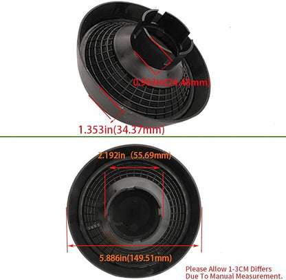 TurboGuard Air Filter with Rain Cap Compatible with Vanguard Engines, Donaldson - Image 2