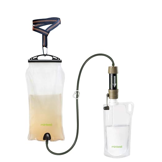 Miniwell Filter Straw Water Purification System by MINIWELL