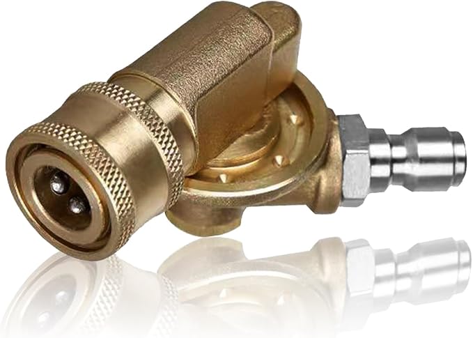 Lucstar Radiator Cleaning Wand Accessories, Quick Connect Pivoting Coupler by Lucstar