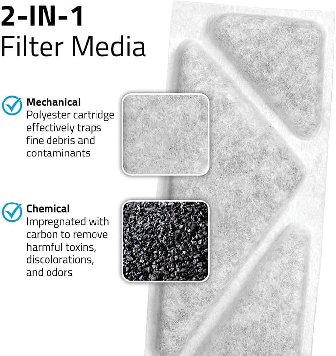 Fluval Flex 2.0 Poly-Carb Cartridge – 3 Pack Replacement Filter Media - Image 5