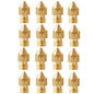 16Pcs Ender 3 Nozzles 0.4mm, MK8 Extruder Nozzles 0.4mm Compatible by TIEXYE