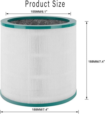 TP01 Ture HEPA 360° Glass Filter Replacement - Image 6