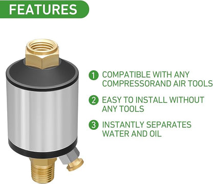 Watflow Air Compressor Water Separator Filter - Image 3