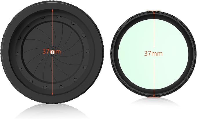 Adjustable Iris Aperture Diaphragm M30 to M37 Iris Aperture Diaphragm Adapter - Image 4