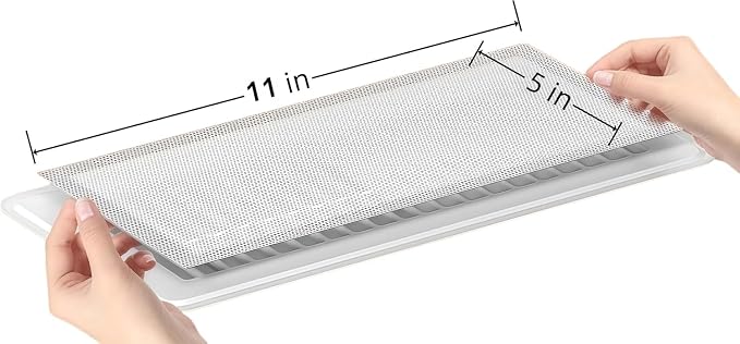 6-Pack White Magnetic Vent Covers 5x11 Inch - Image 2