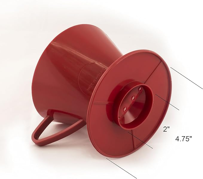 Fino Pour-Over Coffee Brewing Filter Cone, Number 2-Size, Brews 2 to 6-Cups - Image 2