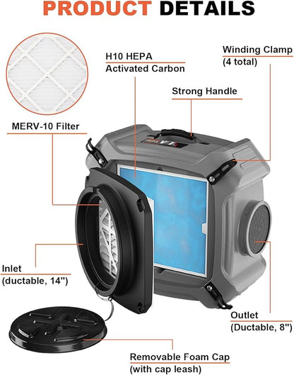 Abestorm Air Scrubber 4 Stage - Image 7