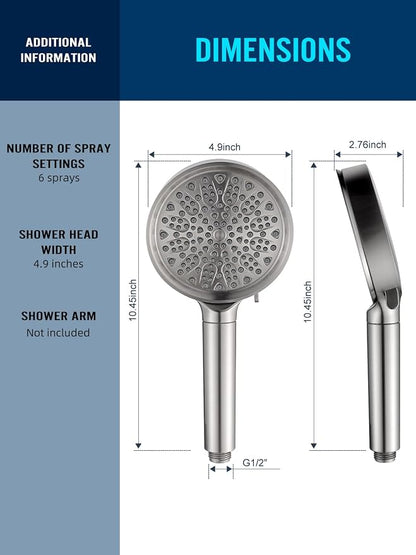 Cobbe Handheld Filtered Shower Head - Image 5