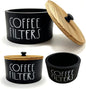 Wooden Coffee Filter Holder by Believeinthemagicoffamily