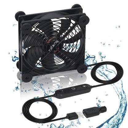 Quiet 120mm USB 5V/12V DC Fan by xiaoqijia