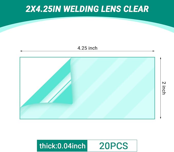 20pcs Welding Helmet Lens - Image 4