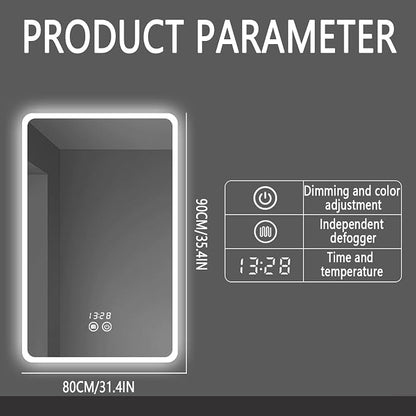 Backlit LED Illuminated Bathroom Mirror - Image 2