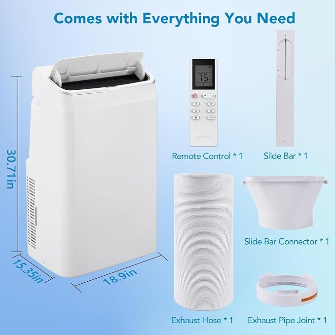 Portable Air Conditioner 14000 BTUs - Image 6