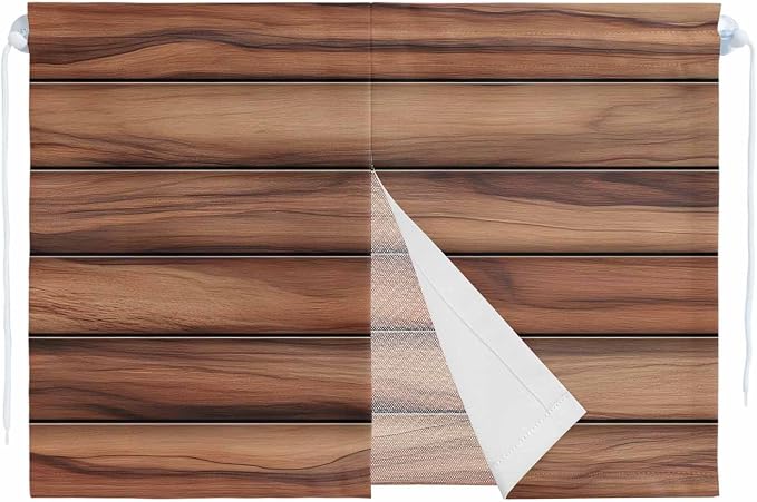 Western Barn Door Magnetic Double Layer Car Window Shades, Side Window Curtains by Unknown